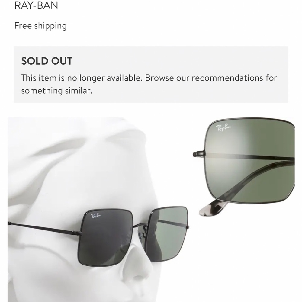 Ray Ban Shades (Square)